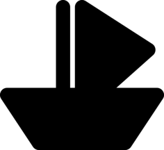Paper Sailboat Sticker Svg Vector, Free Vectors File